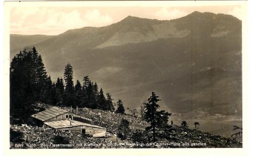 1910 Postkarte 1 Chamer Hutte